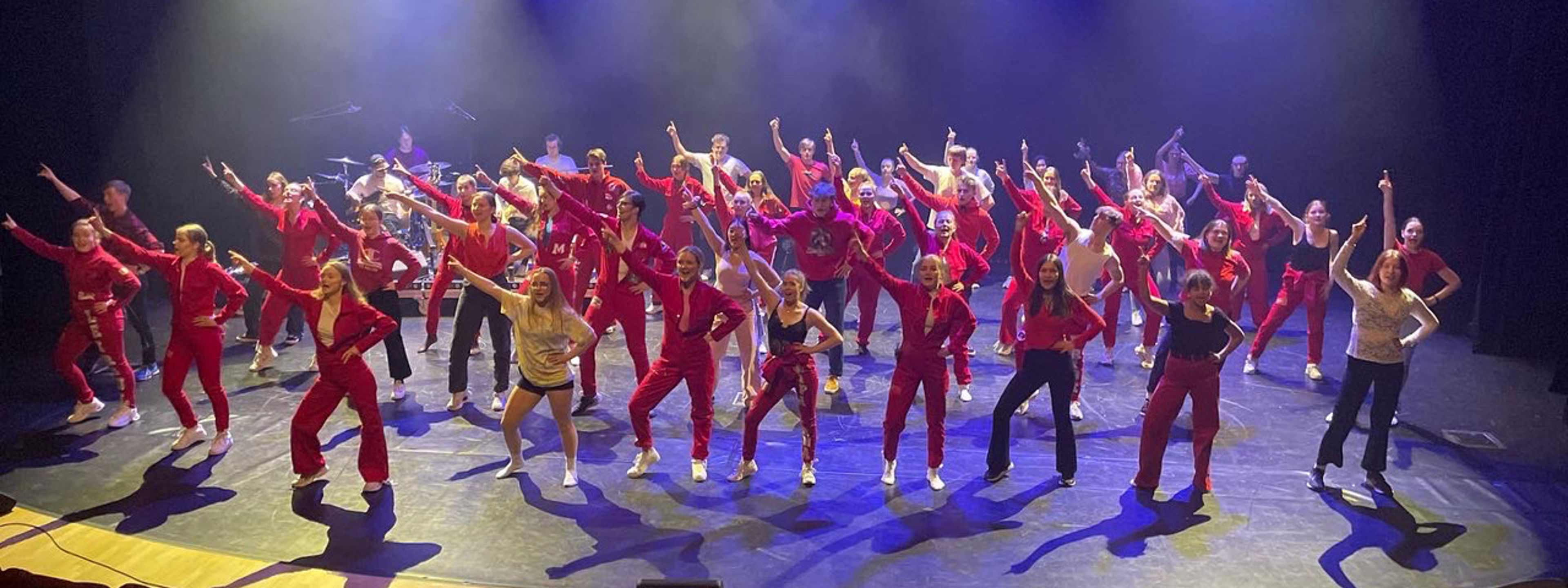 Bilde av russen på scena
