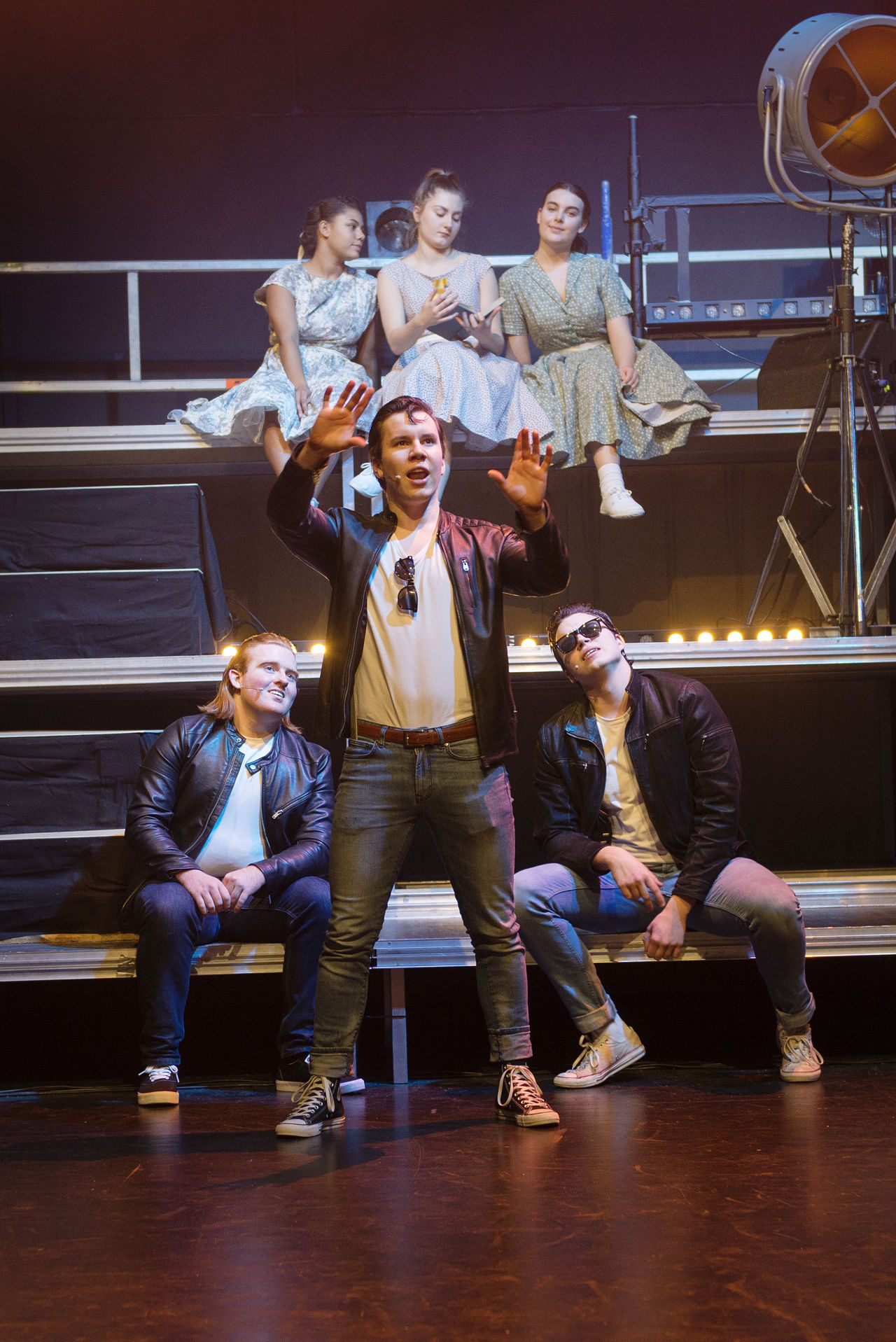 Bilde frå musikalen Grease